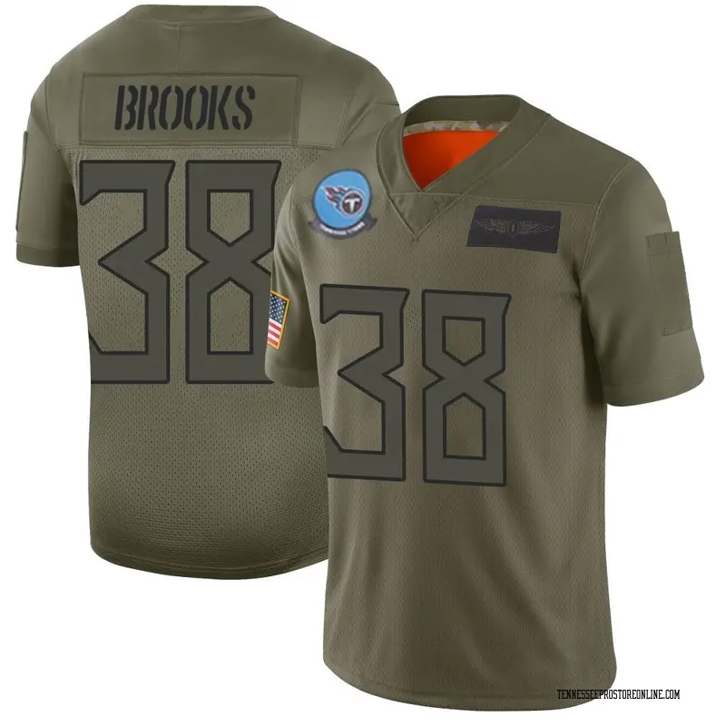 Men's Nate Brooks Tennessee Titans 2019 Salute to Service Jersey - Limited Camo