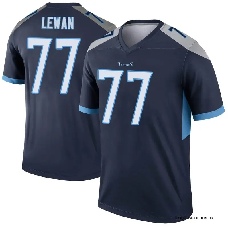 Men's Taylor Lewan Tennessee Titans Jersey - Legend Navy Big & Tall