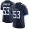 Men's Will Compton Tennessee Titans Vapor Untouchable Jersey - Limited Navy