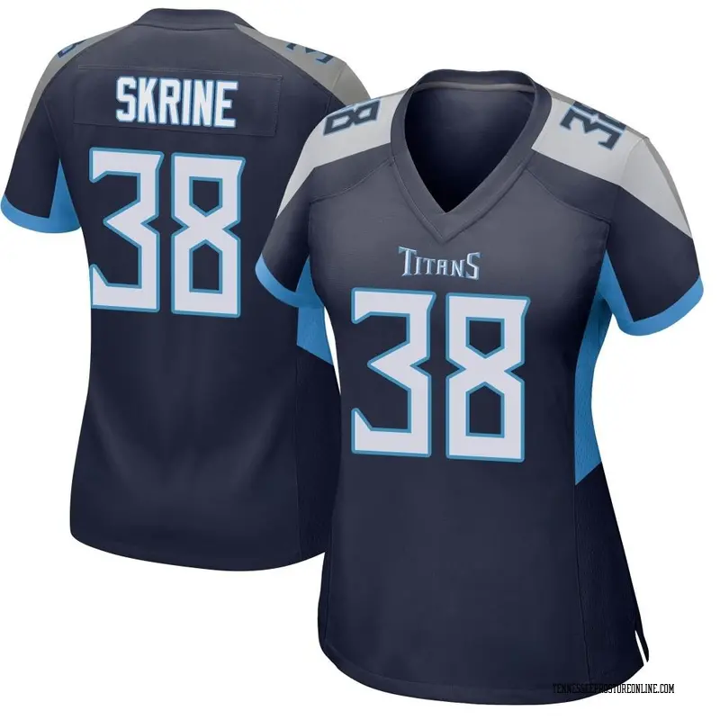Women's Buster Skrine Tennessee Titans Jersey - Game Navy