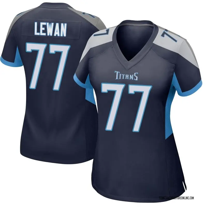 Women's Taylor Lewan Tennessee Titans Jersey - Game Navy