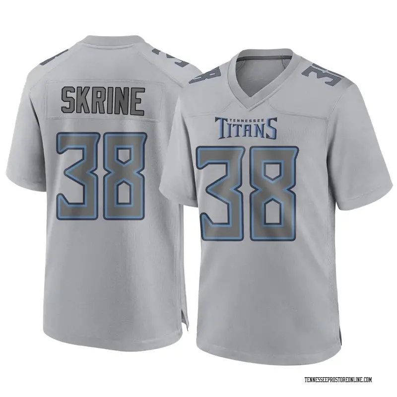 Youth Buster Skrine Tennessee Titans Atmosphere Fashion Jersey - Game Gray