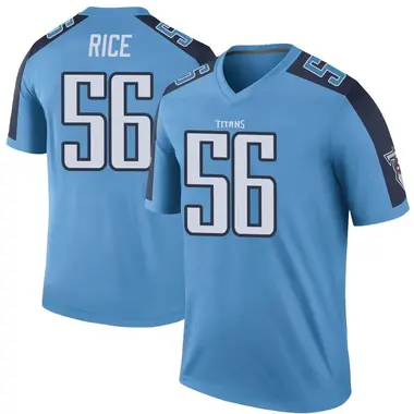 Youth Monty Rice Tennessee Titans Color Rush Jersey - Legend Light Blue