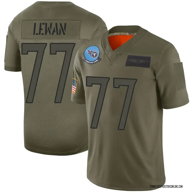 Youth Taylor Lewan Tennessee Titans 2019 Salute to Service Jersey - Limited Camo